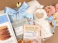 Load image into Gallery viewer, Care Packages for Her – Luxury Blanket, Mug &amp; Tea Set
