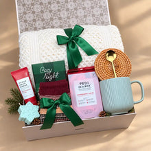 Load image into Gallery viewer, Cozy Night Holiday Self Care Gift Box for Women
