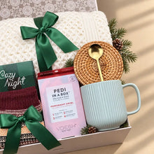 Load image into Gallery viewer, Cozy Night Holiday Self Care Gift Box for Women
