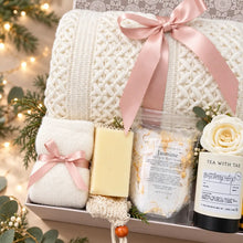 Load image into Gallery viewer, Cozy Relaxation Gift Box – Self Care for Her

