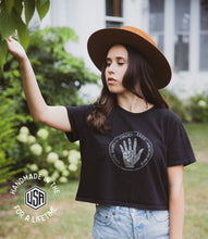 Load image into Gallery viewer, Finger Lakes Cropped Tee - USA Made
