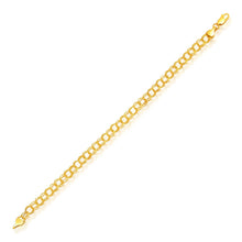 Load image into Gallery viewer, 5.0 mm 14k Yellow Gold Lite Charm Bracelet
