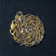 Load image into Gallery viewer, 2.0mm 14k Two-Tone Gold Singapore Chain
