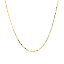 Load image into Gallery viewer, 14k Yellow Gold Classic Box Chain 1.0mm
