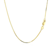Load image into Gallery viewer, 14k Yellow Gold Classic Box Chain 1.0mm
