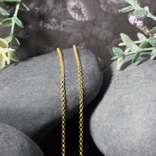 Load image into Gallery viewer, 14k Yellow Gold Rolo Chain 1.9mm
