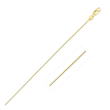 Load image into Gallery viewer, 14k Yellow Gold Classic Box Chain 0.45mm
