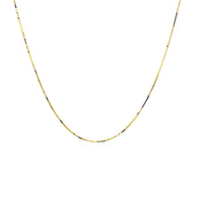 Load image into Gallery viewer, 14k Yellow Gold Classic Box Chain 0.45mm
