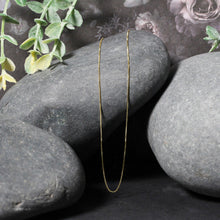 Load image into Gallery viewer, 14k Yellow Gold Classic Box Chain 0.45mm
