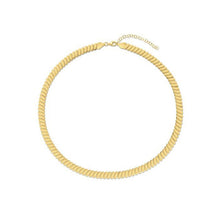 Load image into Gallery viewer, 14k Yellow Gold Rib Link Necklace
