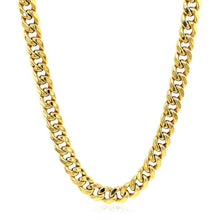 Load image into Gallery viewer, 5.5mm 14k Yellow Gold Miami Cuban Semi Solid Chain
