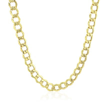 Load image into Gallery viewer, 5.3mm 10k Yellow Gold Curb Chain
