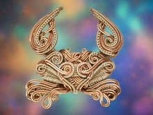 Load image into Gallery viewer, Customize Your Pure Copper Wire Wrapped Zodiac / Horoscope Sign Necklace
