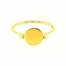 Load image into Gallery viewer, 14k Yellow Gold Ring with Polished Oval
