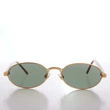 Load image into Gallery viewer, Perfect Gold Oval Vintage Sunglasses - Deacon
