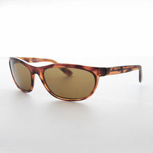 Load image into Gallery viewer, Wrap Sport Vintage Large Sunglasses with Glass Lens - Dimaggio
