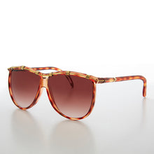 Load image into Gallery viewer, Gold Bling Women's 80s Vintage Sunglass - Debbie

