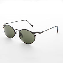 Load image into Gallery viewer, Oval Punk Grunge Steampunk Vintage Sunglass - Dieselgoth
