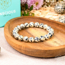 Load image into Gallery viewer, Emotional Detox - Dalmatian Jasper Bracelet

