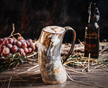 Load image into Gallery viewer, Horn Tankard Mug
