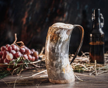 Load image into Gallery viewer, Horn Tankard Mug
