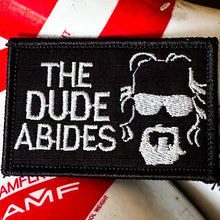 Load image into Gallery viewer, The Dude Abides: The Big Lebowski 2x3 Patch - Wear the Wisdom
