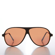 Load image into Gallery viewer, Perfect Black Aviator with Copper Driving Lens - Dudley
