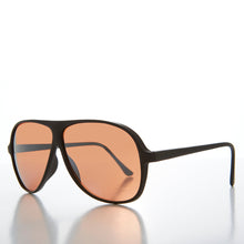 Load image into Gallery viewer, Perfect Black Aviator with Copper Driving Lens - Dudley

