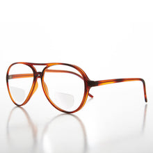 Load image into Gallery viewer, Simple Bifocal Aviator Reading Glasses - Duece
