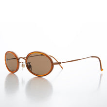 Load image into Gallery viewer, Small Delicate Oval Vintage Sunglasses - Dwyer
