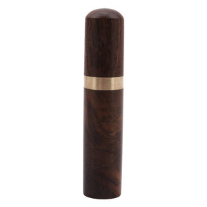 Portable Toothpick Holders – Keychain with Screw Cap in Aluminum & Wood Designs