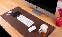 Load image into Gallery viewer, Leather Desk Mat
