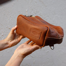 Load image into Gallery viewer, Leather Dopp Kit - USA Made
