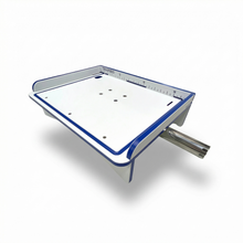 Load image into Gallery viewer, Premium Rod Mount 18" or 33" Raised Fillet Table – 3-in-1 Bait &amp; Fish Station | Fits Rod Holders, Buckets &amp; Flat Surfaces | Marine-Grade HDPE | Ruler, Juice Groove, Knife &amp; Tool Slots
