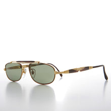 Load image into Gallery viewer, Half Frame Vintage Aviator Deadstock Sunglass - Earl
