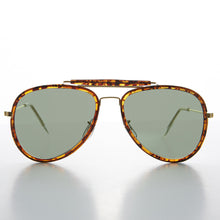 Load image into Gallery viewer, Large Wrapped Aviator with Glass Lens - Edwards
