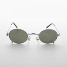 Load image into Gallery viewer, Small 90s Oval Steampunk Spectacle Vintage Sunglass - Edison
