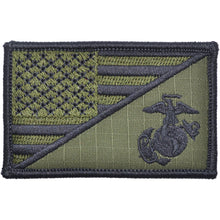 Load image into Gallery viewer, USMC EGA USA Flag - 2.25x3.5 Patch
