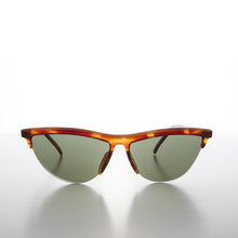 Load image into Gallery viewer, Semi Rimless Edgy Rare 90s Cat Eye Sunglass - Ellen
