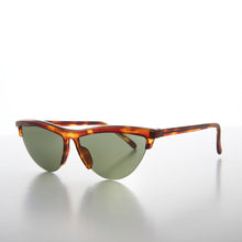 Load image into Gallery viewer, Semi Rimless Edgy Rare 90s Cat Eye Sunglass - Ellen
