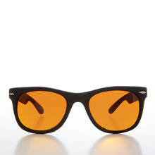 Load image into Gallery viewer, 80s Classic Horn Rim Sunglass with Orange Lens - Elmer
