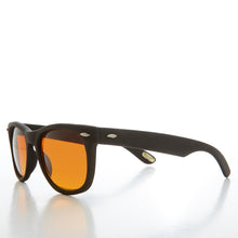 Load image into Gallery viewer, 80s Classic Horn Rim Sunglass with Orange Lens - Elmer

