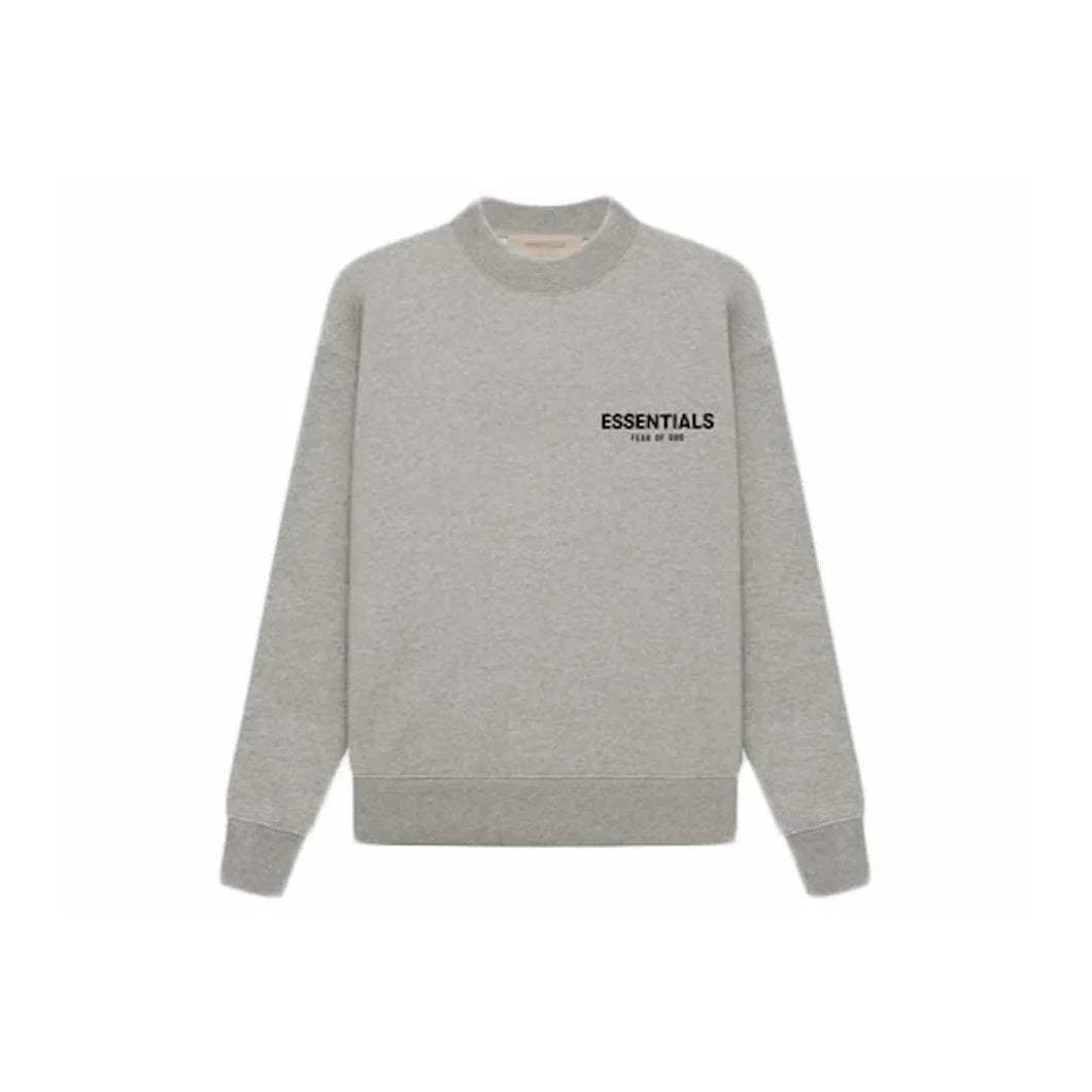 Fear of God Essentials Kids Pullover Crewneck - Dark Oatmeal