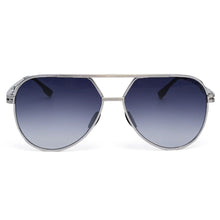 Load image into Gallery viewer, Untangled x Emily - Tangle Free - Faded Blue Aviator Sunglasses
