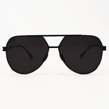 Load image into Gallery viewer, Untangled x Emily - Tangle Free - Black Aviator Sunglasses
