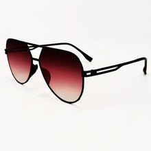 Load image into Gallery viewer, Untangled x Emily - Tangle Free - Ruby Aviator Sunglasses
