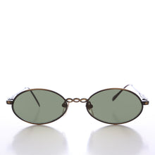 Load image into Gallery viewer, 90s Fancy Oval Sunglasses - Fairburn
