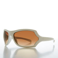 Load image into Gallery viewer, 90s Mod Curved Wrap Sleek Sunglasses - Falco
