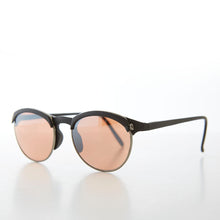 Load image into Gallery viewer, Round Copper Lens Simple Driving Sunglasses  - Fallon
