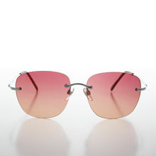 Load image into Gallery viewer, Rimless Ocean Colored Lens Women's Sunglasses - Fancy
